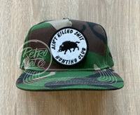 Aint Killed Sh!T On Woodland Camo Retro Hat Ready To Go