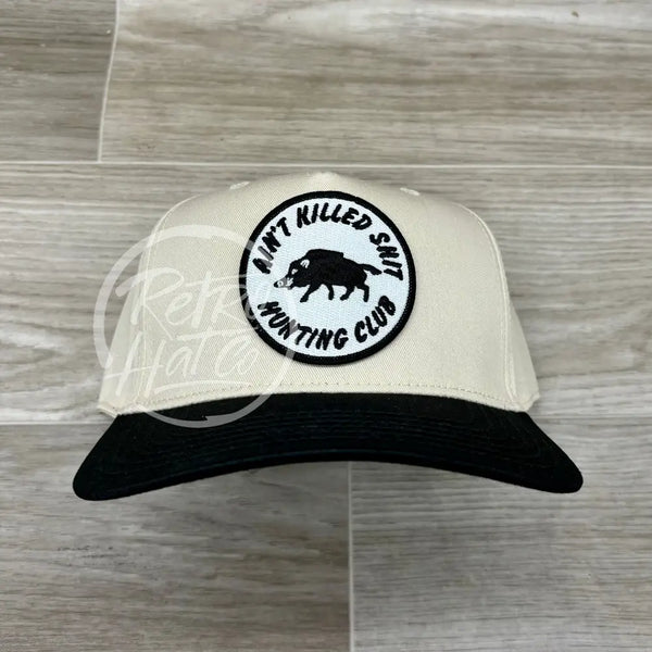 Ain’t Killed Shit On 2-Tone Natural/Black Retro Hat Ready To Go