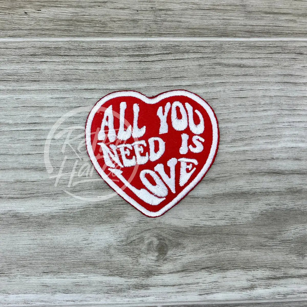 All You Need Is Love (Heart) Patch