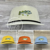 Bass On Retro Rope Hat Ready To Go