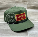 Beer / Wheat Patch On Retro Rope Hat Ready To Go