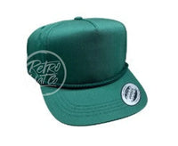 Blank Classic Rope Hat W/Snapback Green Hats