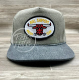 Bull Shippers Racing Team On Sand/Charcoal Retro Rope Hat Ready To Go