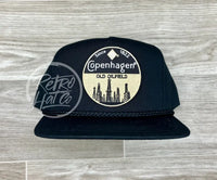 Copenhagen Oilfield Patch On Classic Rope Hat Black Ready To Go