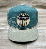 Copenhagen Oilfield Patch On Retro Stonewashed Rope Hat Ready To Go