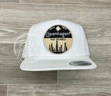 Copenhagen Oilfield Patch On Classic Rope Hat White Ready To Go