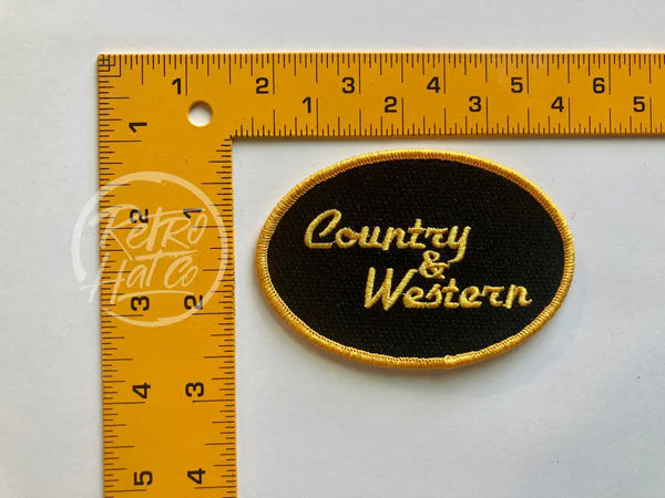 Country & Western (Large) Patch