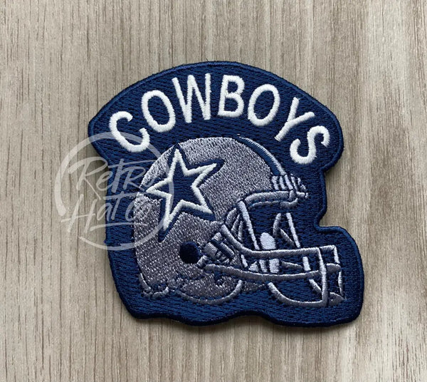 Retro 80S Dallas Cowboys Helmet Patch