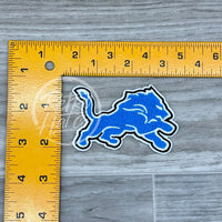 Retro Detroit Lions Logo Patch