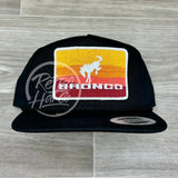 Ford Bronco Patch On Classic Rope Hat Black Ready To Go