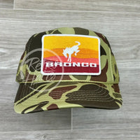 Ford Bronco Patch On Full Camo Meshback Trucker Hat Ready To Go