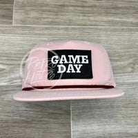 Game Day Patch On Retro Rope Hat Blush W/Maroon Ready To Go