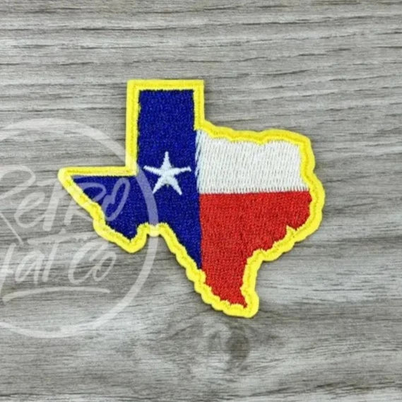 Gold Border Texas (State Flag) Patch