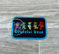 Grateful Dead 5 Bears Patch