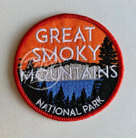 Great Smoky Mountains National Park (Red Border) Patch