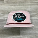 Guitars & Cadillacs (Oval) On Retro Rope Hat Blush W/Maroon Ready To Go