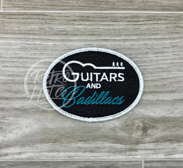 Guitars & Cadillacs (Oval) Patch
