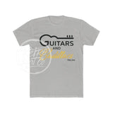 Guitars & Cadillacs (White Tee) Heather Grey / S T - Shirt