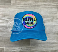 Hippie Soul On Turquoise Meshback Trucker Hat Ready To Go