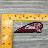 Indian Motorcycle Headdress (Maroon) Patch