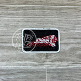 Indian Motorcycle (White Edge Rectangle) Patch