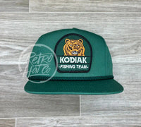 Kodiak Fishing Patch On Classic Rope Hat Green Ready To Go