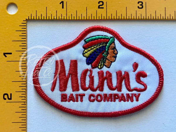 Manns Bait Company (Chief / Headdress) Patch