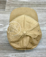 Low-Med Profile Corduroy Hat W/Snapback Hats