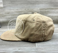 Low-Med Profile Corduroy Hat W/Snapback Hats