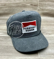 Midnight Toker Patch On Solid Stonewashed Rope Hat Ready To Go