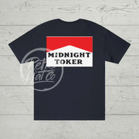 Midnight Toker T - Shirt (Front & Back) Black / S