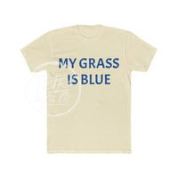 My Grass Is Blue Tee Solid Natural / S T - Shirt