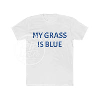 My Grass Is Blue Tee Solid White / S T - Shirt