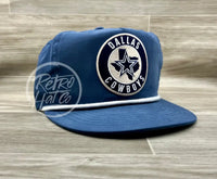 Retro Dallas Cowboys Crest On Blue Poly Rope Hat Ready To Go