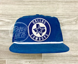 Retro Dallas Cowboys Crest On Blue Poly Rope Hat Ready To Go