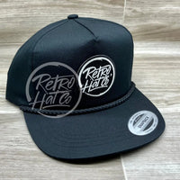 Retro Hat Co. Brand (Glow In The Dark) Patch On Classic Rope Ready To Go