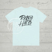 White Rhc T-Shirt (Front & Back) Heather Prism Ice Blue / Xs