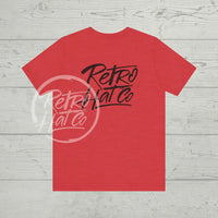 White Rhc T-Shirt (Front & Back) Heather Red / Xs