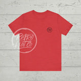 White Rhc T - Shirt (Front & Back) Heather Red / Xs