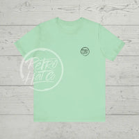 White Rhc T - Shirt (Front & Back) Mint / Xs