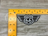 Route 66 Wings Patch