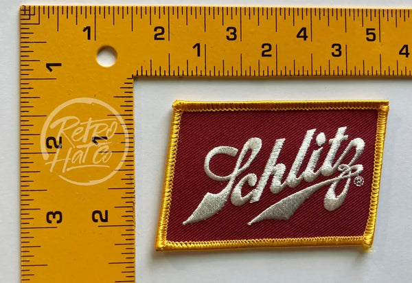 Schlitz Gold Border Patch