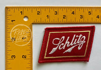 Schlitz Red Border Patch