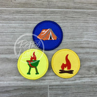 Scout Badge Patch Tent