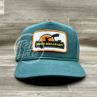 Silver Dollar City Patch On Stonewashed Rope Hat With Snapback Ready To Go