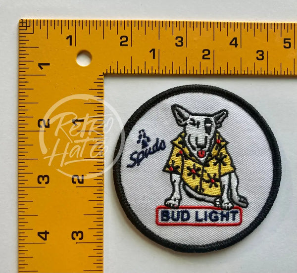 Spuds Mackenzie Bud Light (Circle) Patch