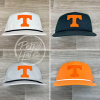 Tennessee Vols T Patch On Retro Rope Hat Ready To Go