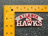 Vintage 90S Atlanta Hawks Patch