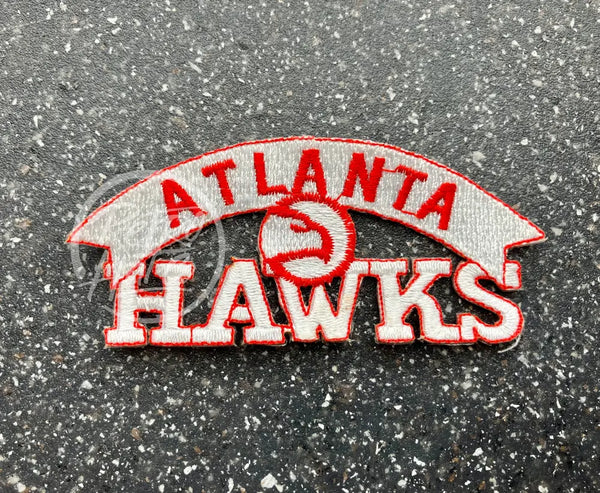 Vintage 90S Atlanta Hawks Patch