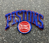Vintage 90S Detroit Pistons (Blue Arch) Patch